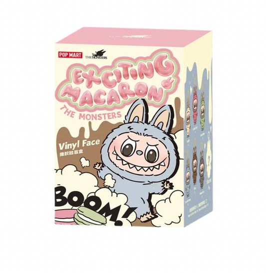 Pop Mart Labubu Exciting Macaron Series – Single Sealed Blind Box – Surprise Designer Toy